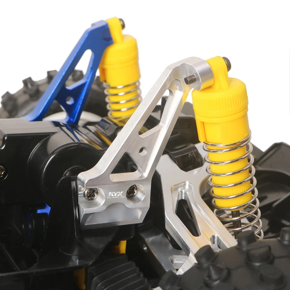 KYX Aluminum Front Shock Tower Upgrades for 1/10 Tamiya The Bigwig 2017 - Image 4 of 4