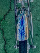 F&R Original Lowrider Bicycle "Logo" BLACK/WHITE 16" X 1.75" (2 - Foto 8