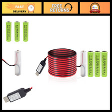 USB Battery Eliminator Kit, 5V to 1.5V/3V/4.5...