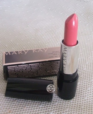 Mary Kay Gel Semi-Matte Lipstick TRADEMARK PINK ~ New in Box