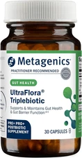 Ultraflora Triplebiotic - Prebiotic, Probiotic & Postbiotic Blend with Akkermans