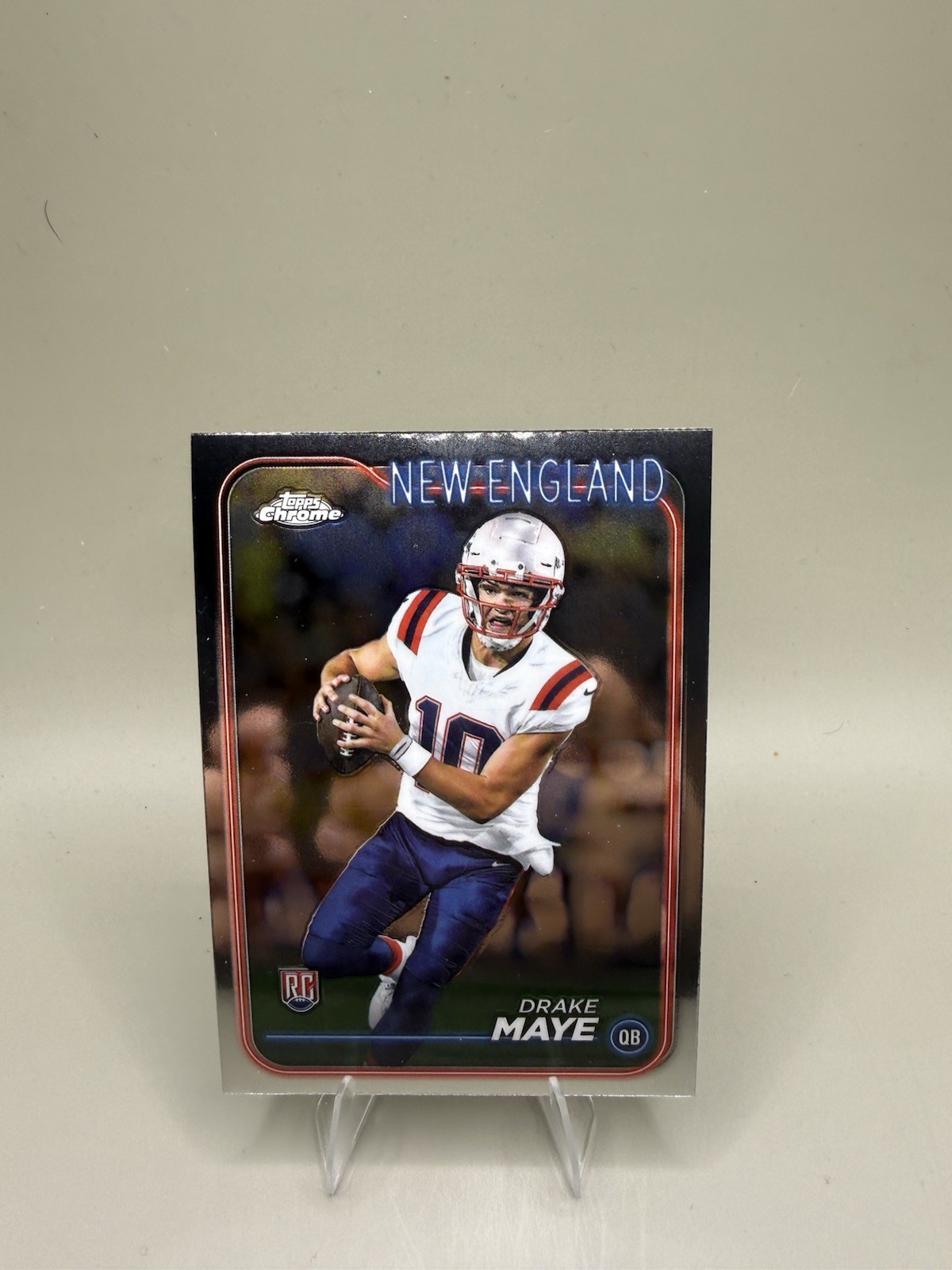 2024 Topps Chrome Drake Maye (RC)  Patriots