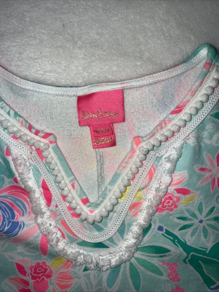 Lily Pulitzer Dress Girls Size 12/14 (3) - Image 3 of 4