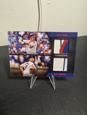 2025 Topps Series 1 Suzuki/Imanaga Major League Material Dual Patch Black 6/10