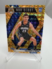 2024-25 Panini Tristan Da Silva Yellow Mosaic Nba Debut RC