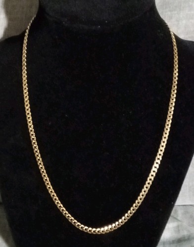 ✨Miabella 18k 925 Sterling Silver Cuban Chain 18in-3.5mm Italian✨
