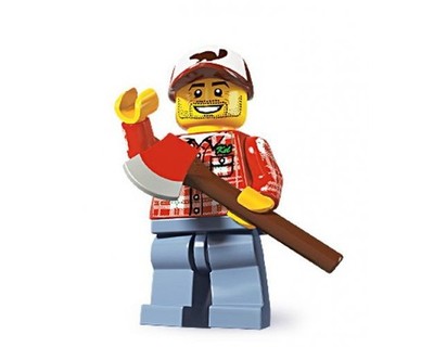 LEGO Minifigures Series 5 Lumberjack 8805 - NEW Factory Sealed