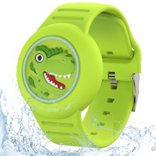Waterproof Airtag Bracelets for Kids  Apple Air tag Holder for Kids-Soft Silicone