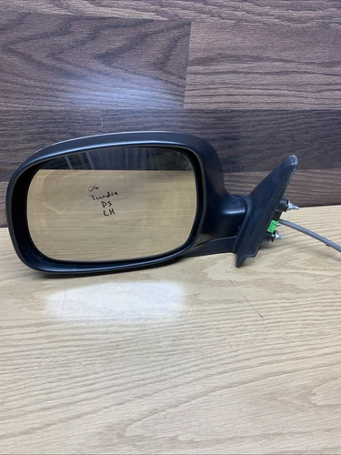 2004-2006 Toyota Tundra Left Drivers Side Power Mirror Chrome & Black OEM 