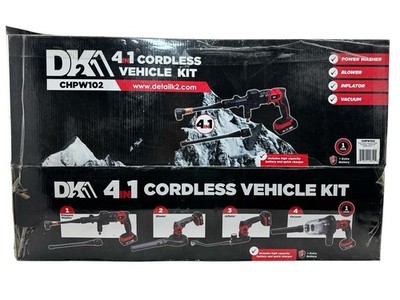 Dk2 4-In-1 20V Vehicle Kit w/Pressure Washer Blower Inflator vac CHPW102 (OB)