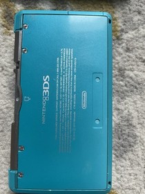 Nintendo 3DS Handheld System - Aqua Blue With Game, PLEASE READ DESCRIPTION