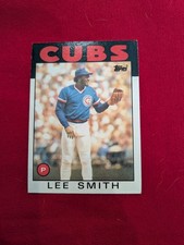1986 TOPPS CUBS LEE SMITH #355 Sports Baseball Card INVPV1