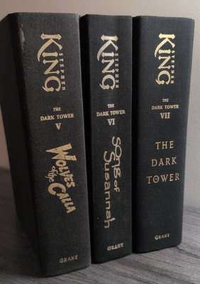 Stephen King The Dark Tower Vol 5, 6 & 7 Hard cover No dust jacket