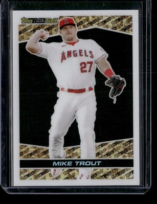 2021 Topps Chrome Update #BGC-3 Topps Black Gold Mike Trout