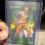 Bo Jackson Battle Arena Donny Buckets First Edition Glow Holo BF-67 150 Power