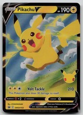 Pikachu V SWSH143 (NM) - SWSH: Sword & Shield Promo Cards - Promo - Pokemon TCG