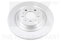 2X NK Bremsscheiben Hinterachse Passend FüR Tesla Model 3 5YJ3