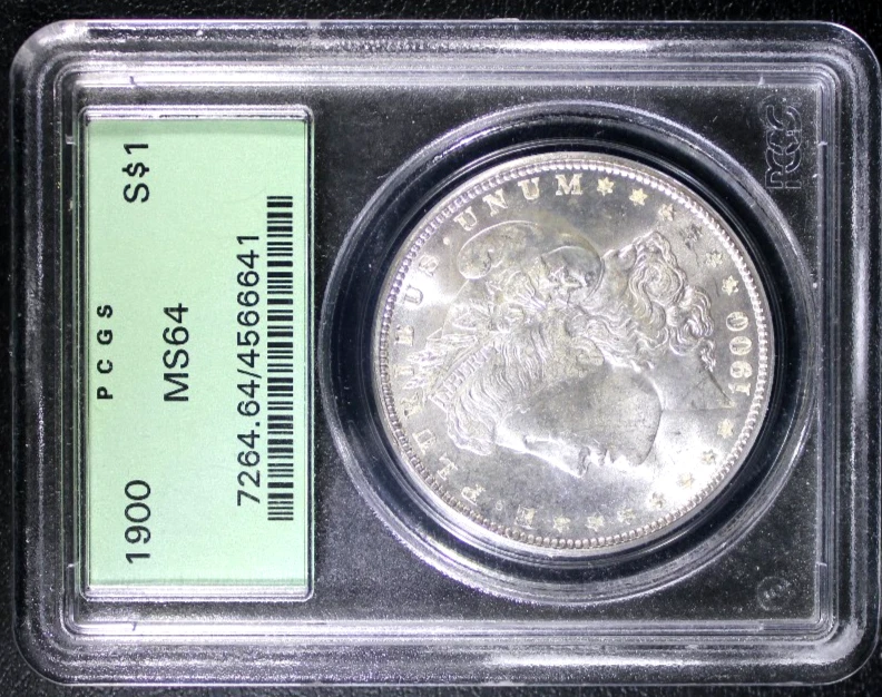 MS 64 Graded 1900 Year Morgan US Dollars (1878-1921) for sale | eBay