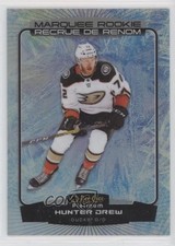 2022-23 O-Pee-Chee Platinum Marquee Rookies Arctic Freeze 68/99 Hunter Drew 13cs