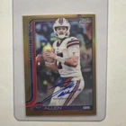 2025 Topps Chrome Josh Allen Chrome Autographs (RAW)