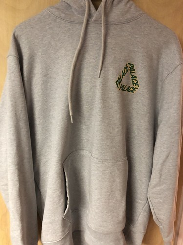 palace grey moletom com capuz