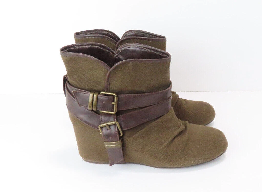 Hidden hotsell wedge bootie