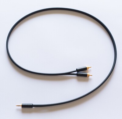 Mogami 2965 w/  Switchcraft Stereo Mini Jack 3.5mm (1/8'') TRS to Dual RCA Plugs
