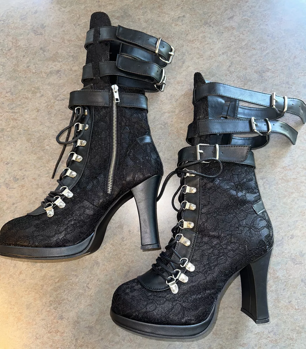 Demonia 2024 buckle boots