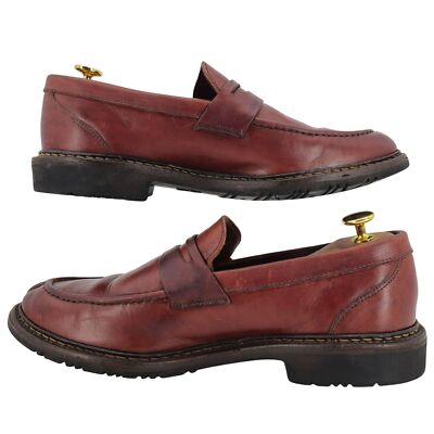 Allen Edmonds Mens size 9.5 Brown Leather Dress Shoes Penny  display picture 2