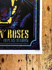 Guns N Roses - Rare Tour Lithograph/Poster - Ottawa  Canada  - August 21st 2017 — photo 2