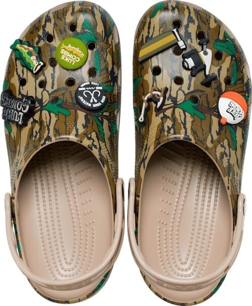 LUKE COMBS X CROCS Bootlegger CLASSIC CLOG Mossy Oak Camo Mens 5