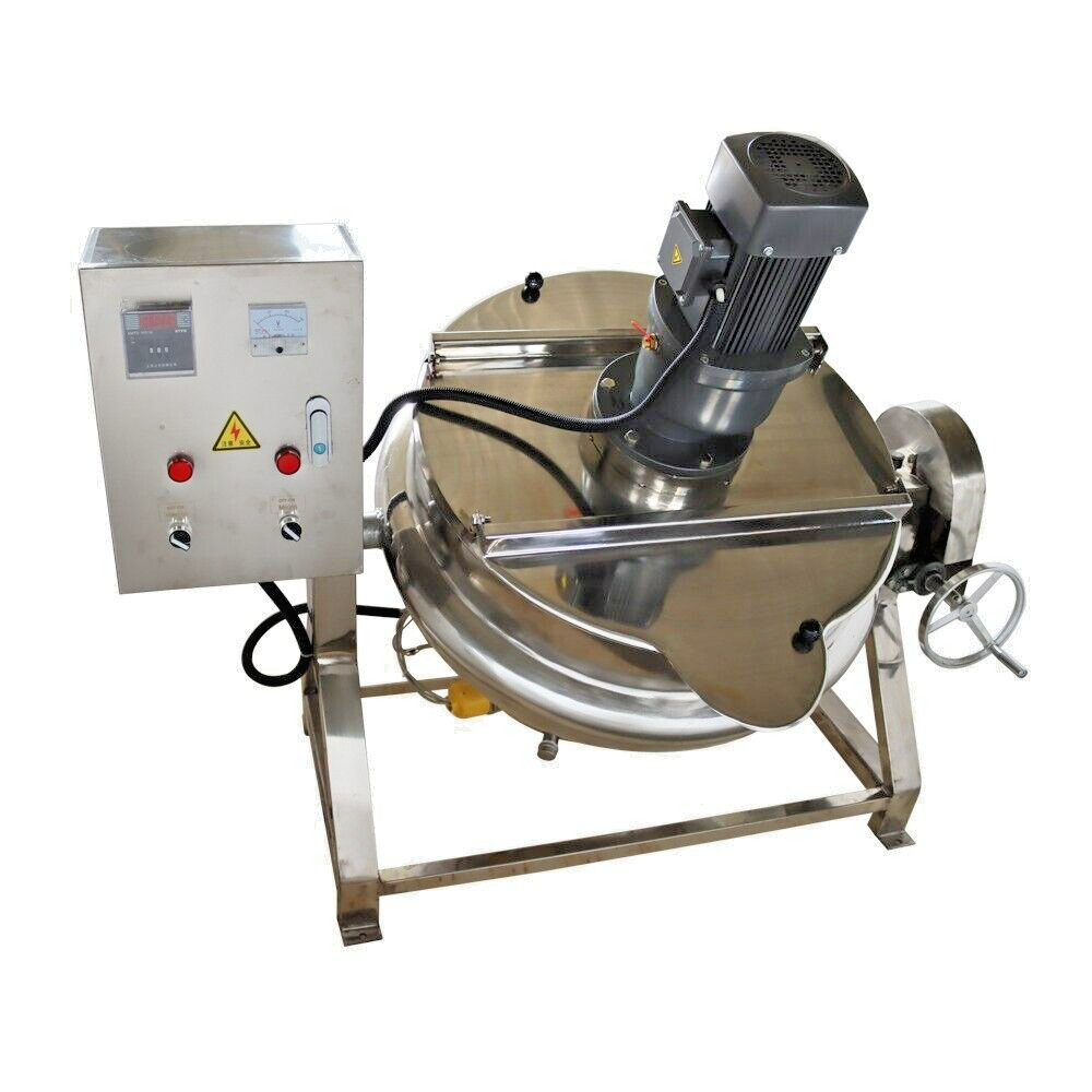 26.5 Gal Steam Jacketed Kettle with Blender Stainless Boiler