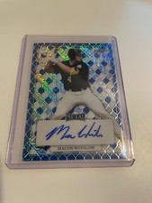 2022 leaf perfect game Macon Winslow Mojo-BLUE AUTO #MA-MW1 1/1  04