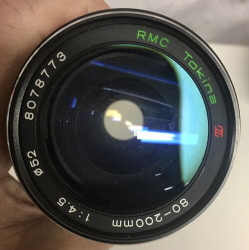 RMC TOKINA 80-200mm 1:4.5 ZOOM Lens for PENTAX K-Mount - With Case - Excellent - Picture 5 of 5