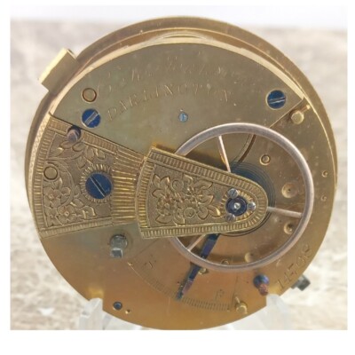 Johnson of Darlington 16S Fusee Taschenuhrwerk 1880