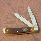SCHRADE LTD Knife Made in USA 285UH Limited Woodcraft 75th Anniversary BONE Han.