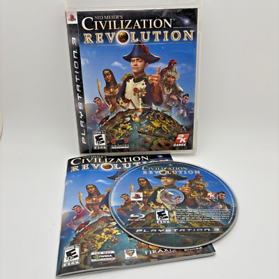 Sid Meier's Civilization Revolution PlayStation PS3 CIB Complete