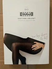 Wolford Cotton Velvet Tights (Brand New)