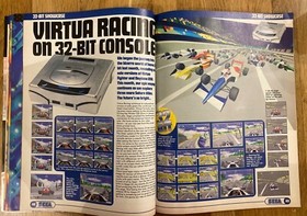 1994 SEGA Magazine #7 JULY Ecco 2; Micro Machines; First For Saturn VGC