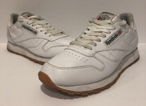 reebok classic leather white gum mens
