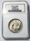 1943 D Walking Liberty Half Dollar NGC MS65 - Old Holder, Sharp Coin 🔥 Color