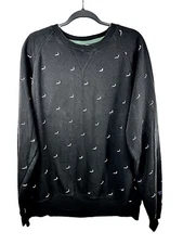 The Smokers Club Crewneck Pullover Sweatshirt Men Extra Large Embroidered Joint