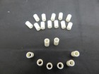 PLASTIC ROUND NYLON SPACER STANDOFF NON-THREADED L=0.31" M3 -LOT OF 20