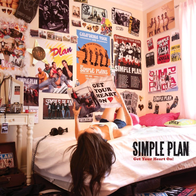 Simple Plan Get Your Heart On 12x12 Album Cover Replica Poster Print