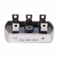 SQL50A 1200V 50A Aluminum Metal Case 3 Phase Diode Bridge Rectifier 50Amp Module