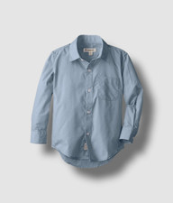 55 Appaman Boy's Blue Cotton Button Long-Sleeve Top Dress Shirt Size 4T