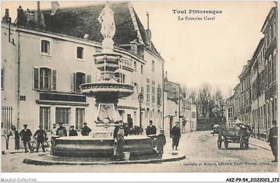 AKZP9-0912-54 - TOUL - la fontaine curel
