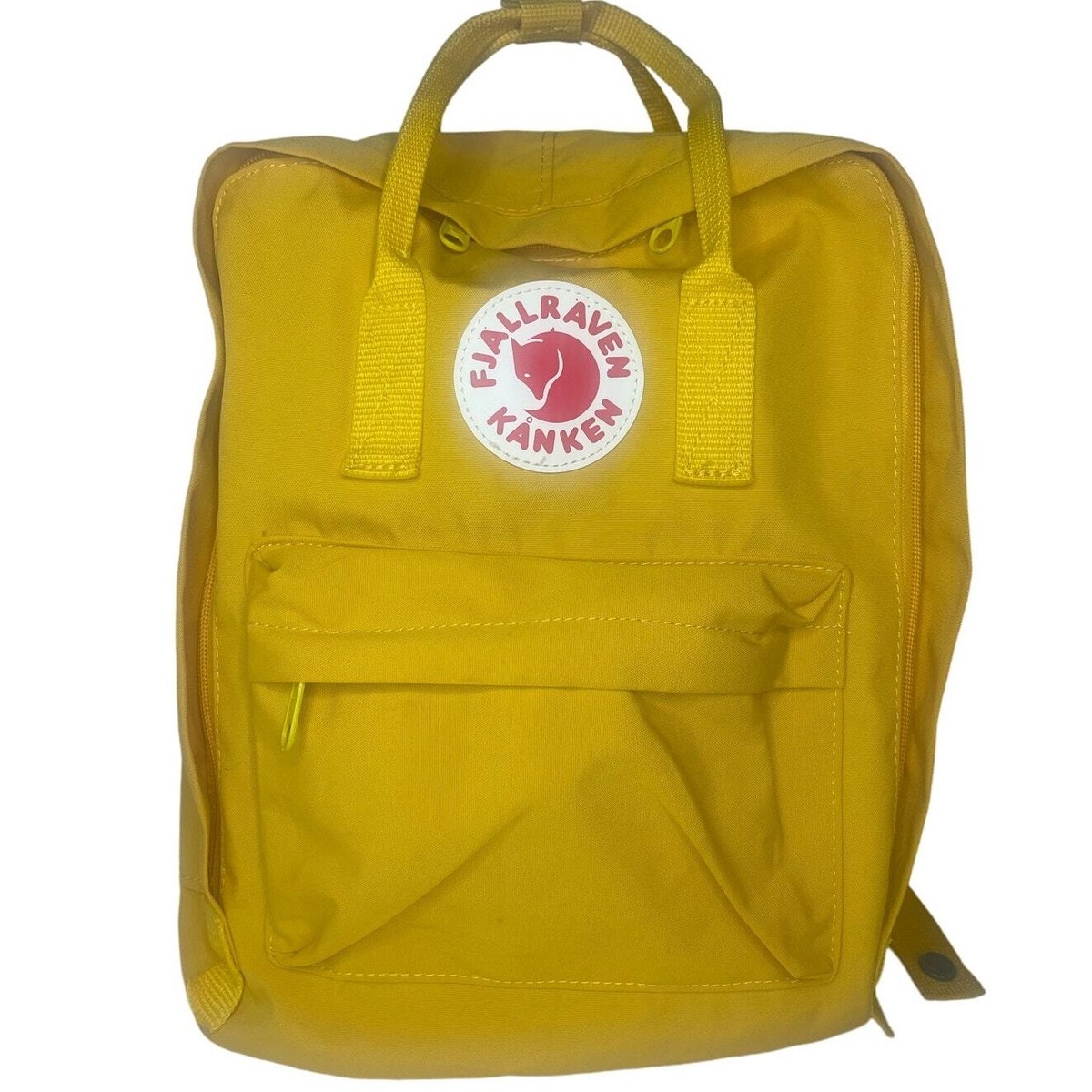 Fjallraven Kånken Bright Yellow Backpack Fjallraven Re-Kanken Classic Backpack Sunflower Yellow | My  main image 3