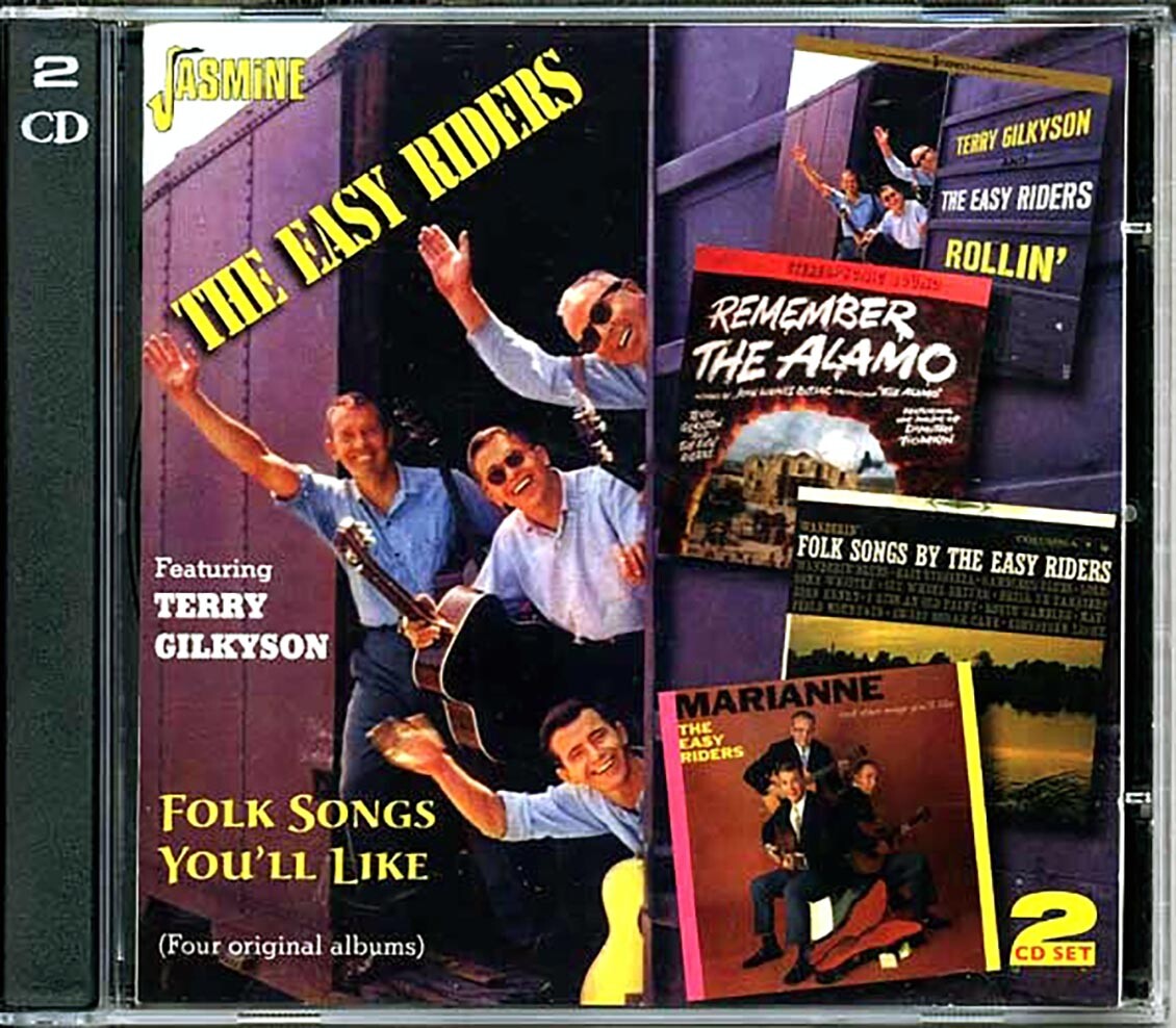 CD The Easy Riders, Терри Гилкисон - Народные песни, которые вам понравятся