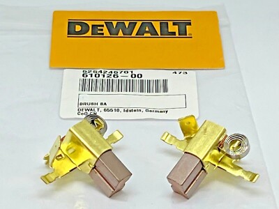 2xORIGINAL Dewalt Kohlebürste für DC411 DCG412 DCS320 DCS380 DC390 DCS391 Typ1